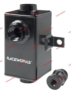 RACEWORKS ALUMINIUM CATCH CAN WITH DRAIN TAP 0.5L | ALY-130BK-NZRACEWORKS-Autoignite NZ