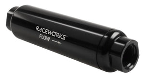 RACEWORKS AN-10 BILLET FUEL FILTER HOUSING | ALY-077BK-NZRACEWORKS-Autoignite NZ