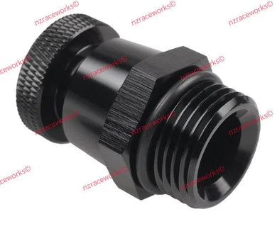RACEWORKS AN-10 DRAIN TAP ALLOY BLACK | RWF-615-10-ABK-NZRACEWORKS-Autoignite NZ