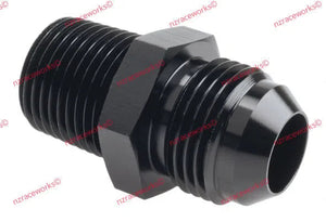 RACEWORKS AN-10 FLARE TO NPT 1/2'' STRAIGHT | RWF-816-10BK-NZRACEWORKS-Autoignite NZ