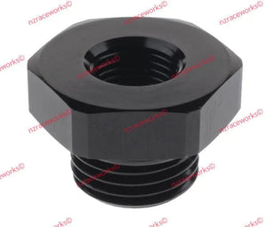 RACEWORKS AN-10 O-RING TO 1/8'' NPT REDUCER | RWF-813-10-02BK-NZRACEWORKS-Autoignite NZ
