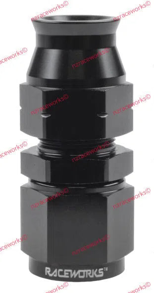 RACEWORKS AN-10 TO 5/8'' STRAIGHT TUBE ADAPTER | RWF-619-10-10BK-NZRACEWORKS-Autoignite NZ