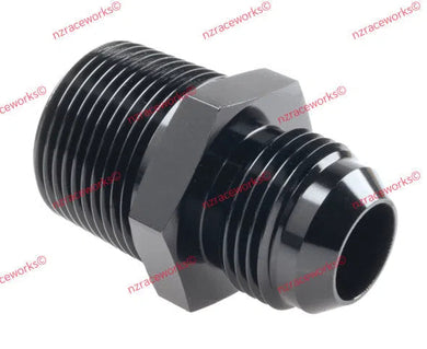 RACEWORKS AN-12 FLARE TO NPT 1'' STRAIGHT | RWF-816-12-16BK-NZRACEWORKS-Autoignite NZ