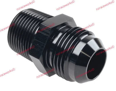 RACEWORKS AN-12 FLARE TO NPT 3/4'' STRAIGHT | RWF-816-12BK-NZRACEWORKS-Autoignite NZ
