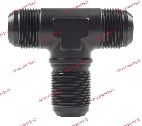 RACEWORKS AN-12 MALE FLARE BULKHEAD TEE | RWF-834-12BK-NZRACEWORKS-Autoignite NZ