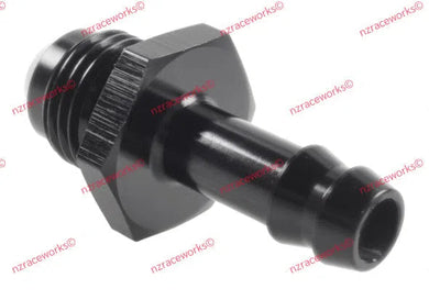 RACEWORKS AN-6 FLARE TO 1/2'' (AN-8) BARB | RWF-717-06-08BK-NZRACEWORKS-Autoignite NZ
