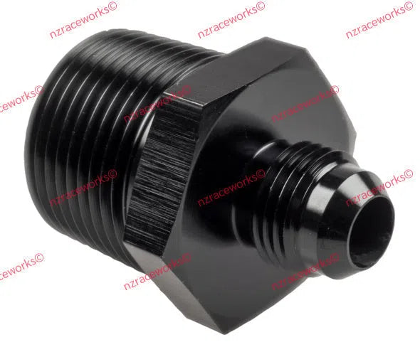 RACEWORKS AN-6 FLARE TO NPT 3/4'' STRAIGHT | RWF-816-06-12BK-NZRACEWORKS-Autoignite NZ