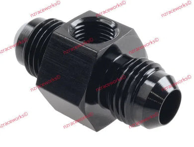 RACEWORKS AN-6 TO WITH 1/8'' NPT PORT | RWF-141-06BK-NZRACEWORKS-Autoignite NZ