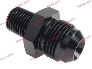 RACEWORKS AN-8 FLARE TO NPT 1/8'' STRAIGHT | RWF-816-08-02BK-NZRACEWORKS-Autoignite NZ