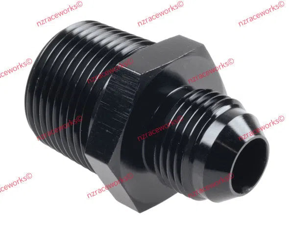 RACEWORKS AN-8 FLARE TO NPT 3/4'' STRAIGHT | RWF-816-08-12BK-NZRACEWORKS-Autoignite NZ