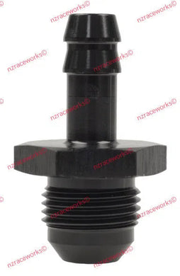 RACEWORKS AN-8 MALE FLARE TO 3/8'' BARB | RWF-717-08-06BK-NZRACEWORKS-Autoignite NZ