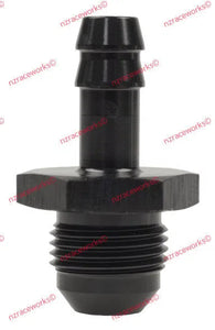 RACEWORKS AN-8 MALE FLARE TO 3/8'' BARB | RWF-717-08-06BK-NZRACEWORKS-Autoignite NZ