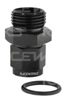 RACEWORKS AN-8 O-RING BOSS TO AN-6 AN SWIVEL ADAPTER | RWF-907-06-08BK-NZRACEWORKS-Autoignite NZ