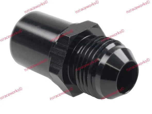 RACEWORKS AN-8 PUSH IN BREATHER ADAPTOR | RWF-708-08FBK-NZRACEWORKS-Autoignite NZ