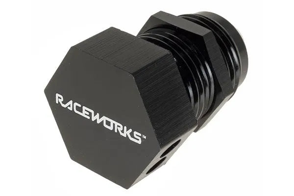 RACEWORKS AN BOLT IN BULKHEAD BREATHERS | RWF-777-10BK