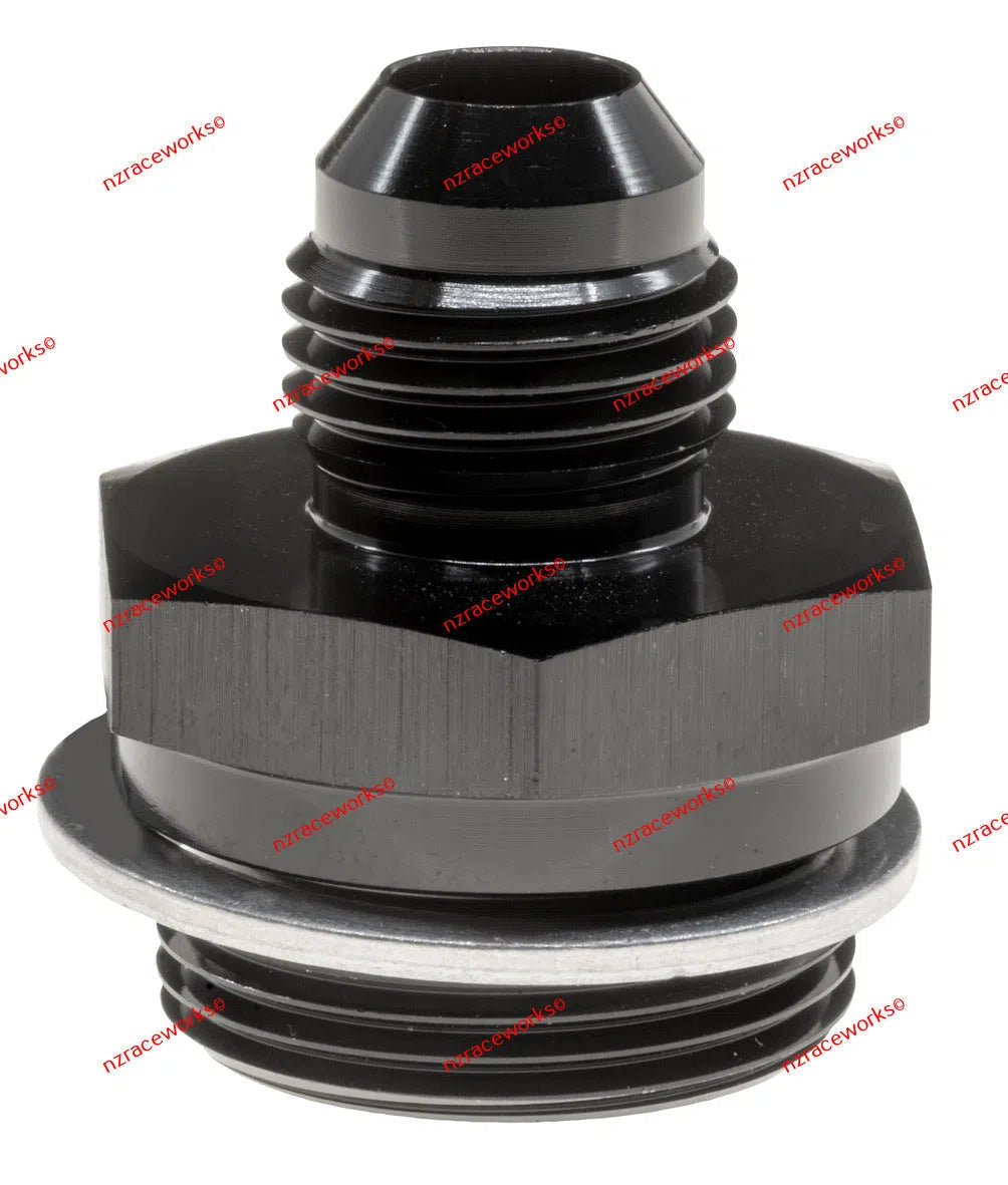 RACEWORKS AN HOLLEY MALE FLARE ADAPTERS-NZRW-Autoignite NZ