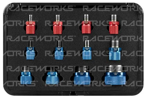 RACEWORKS AN/IMPERIAL THREAD IDENTIFICATION KIT 12PCE | RWT-020 ...