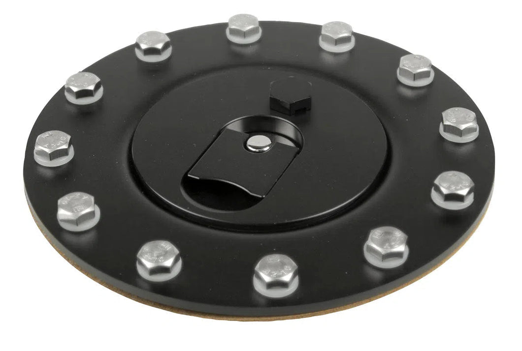 RACEWORKS BILLET ALUMINIUM FLUSH FUEL CELL CAP | ALY-078BK-NZRACEWORKS-Autoignite NZ
