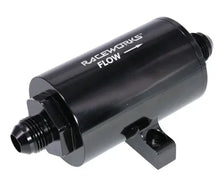Load image into Gallery viewer, RACEWORKS BILLET INLINE FILTER AN-8 10Mi | ALY-208-10BK-NZRACEWORKS-Autoignite NZ
