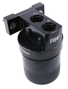 RACEWORKS BILLET TOP ENTRY REMOTE FILTER MOUNT | ALY-225BK-NZRACEWORKS-Autoignite NZ