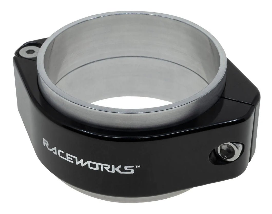 RACEWORKS BLACK ALUMINIUM PIPE CLAMPS-NZRACEWORKS-Autoignite NZ
