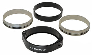 RACEWORKS BLACK ALUMINIUM PIPE CLAMPS-NZRACEWORKS-Autoignite NZ