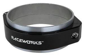 RACEWORKS BLACK ALUMINIUM PIPE CLAMPS-NZRACEWORKS-Autoignite NZ