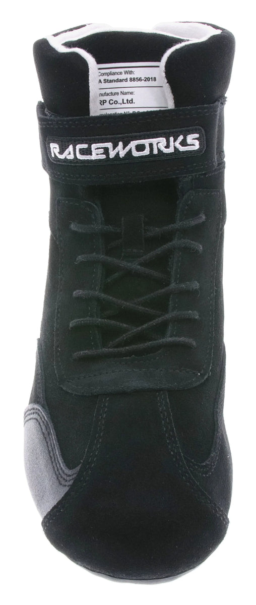 RACEWORKS BLACK BOOTS SIZE-13 | VPR-240BK-13 – Autoignite NZ