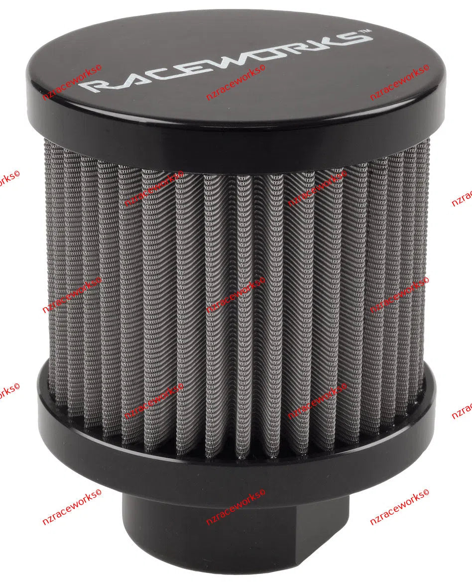 RACEWORKS BREATHER SMALL AN-10 BLACK | ALY-087BK-NZRACEWORKS-Autoignite NZ
