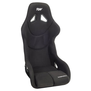 RACEWORKS CARBON SEAT BLACK CLOTH FIA APPROVED ~ SMALL-NZRACEWORKS-Autoignite NZ