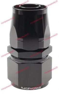 RACEWORKS CUTTER HOSE FITTING AN-12 STRAIGHT | RWF-101-12BK-NZRACEWORKS-Autoignite NZ