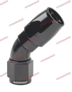 RACEWORKS CUTTER STYLE HOSE ENDS 45 DEG - 100/120/140 SERIES-NZRACEWORKS-Autoignite NZ