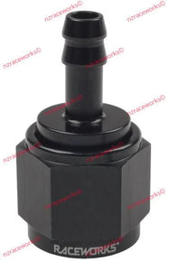 RACEWORKS FEMALE AN-10 TO BARB 5/16'' | RWF-411-10-05BK-NZRACEWORKS-Autoignite NZ