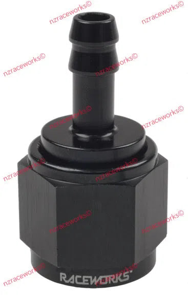 RACEWORKS FEMALE AN-10 TO BARB 5/16'' | RWF-411-10-05BK-NZRACEWORKS-Autoignite NZ