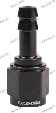 RACEWORKS FEMALE AN-6 TO BARB 5/16'' | RWF-411-06-05BK-NZRACEWORKS-Autoignite NZ