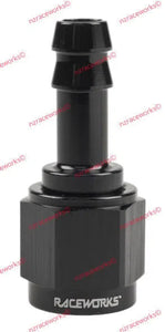 RACEWORKS FEMALE AN-6 TO BARB 5/16'' | RWF-411-06-05BK-NZRACEWORKS-Autoignite NZ