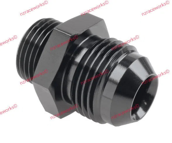 RACEWORKS FLARE AN-10 TO O-RING BOSS AN-6 | RWF-920-10-06BK-NZRACEWORKS-Autoignite NZ