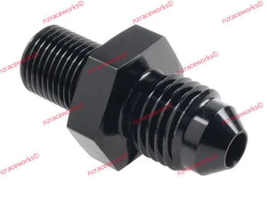 RACEWORKS FLARE AN-4 TO BSPP 1/8'' | RWF-817-04-02BK-NZRACEWORKS-Autoignite NZ