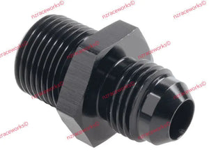 RACEWORKS FLARE AN-4 TO BSPP 3/8'' | RWF-817-04-06BK-NZRACEWORKS-Autoignite NZ