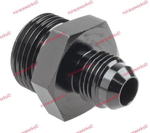 RACEWORKS FLARE AN-6 TO O-RING BOSS AN-12 | RWF-920-06-12BK-NZRACEWORKS-Autoignite NZ