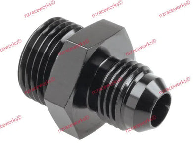 RACEWORKS FLARE AN-6 TO O-RING BOSS AN-8 | RWF-920-06-08BK-NZRACEWORKS-Autoignite NZ