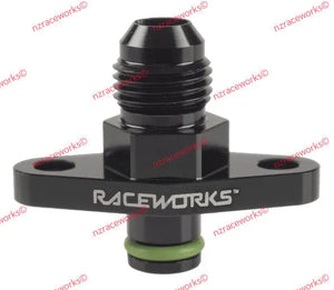 RACEWORKS FUEL RAIL ADAPTER AN-6 SUITS HONDA B SERIES | RWF-680-09BK-NZRACEWORKS-Autoignite NZ