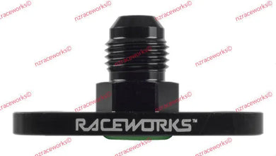 RACEWORKS FUEL RAIL ADAPTER AN-6 SUITS MAZDA AND TO | RWF-680-05BK-NZRACEWORKS-Autoignite NZ