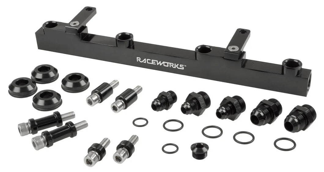 RACEWORKS FUEL RAIL SUITS NISSAN SILVIA/180SX S13 SR20 | ALY-033BK-NZRACEWORKS-Autoignite NZ