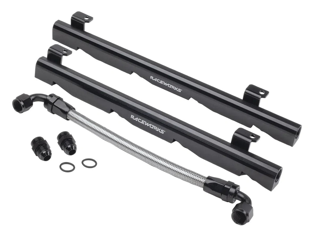 RACEWORKS FUEL RAILS SUITS HOLDEN COMMODORE VT 5L | ALY-015BK-NZRACEWORKS-Autoignite NZ