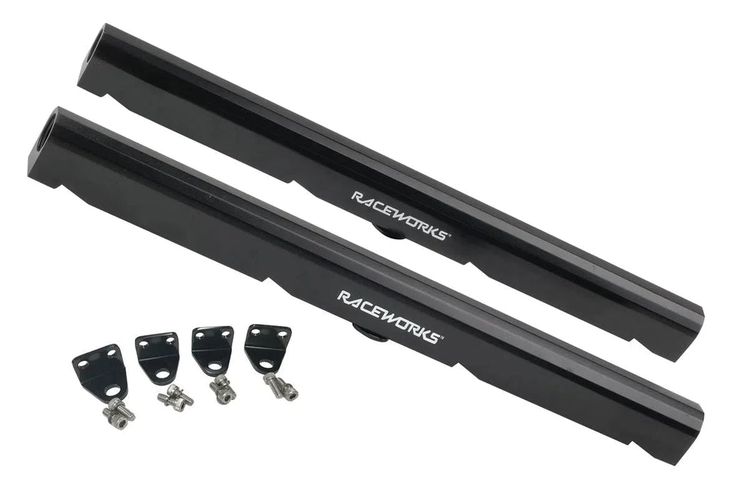RACEWORKS FUEL RAILS SUITS HOLDEN COMMODORE VT-VZ | ALY-016BK-NZRACEWORKS-Autoignite NZ