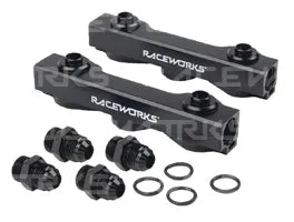 RACEWORKS FUEL RAILS SUITS SUBARU FORESTER SIDE FEED | ALY-037-NZRACEWORKS-Autoignite NZ