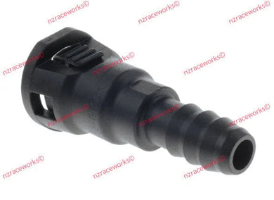RACEWORKS GM EFI ADAPTOR 3/8 TUBE TO 3/8 BARB PLASTIC | RWF-715-06-06P-NZRACEWORKS-Autoignite NZ