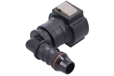 RACEWORKS GM FEMALE EFI 90DEG ADAPTOR 3/8 TUBE TO 5/16 BARB PLASTIC | RWF-812-06-05P-NZRACEWORKS-Autoignite NZ