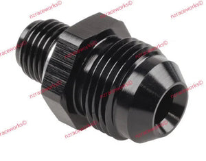 RACEWORKS GM TRANSMISSION ADAPTER 1/4'' NPSM TO AN-6 | RWF-816-06-NPSBK-NZRACEWORKS-Autoignite NZ